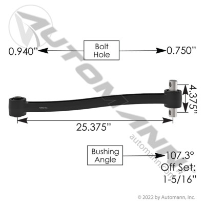 TMR5645A HENDRICKSON OFFSET TORQUEROD