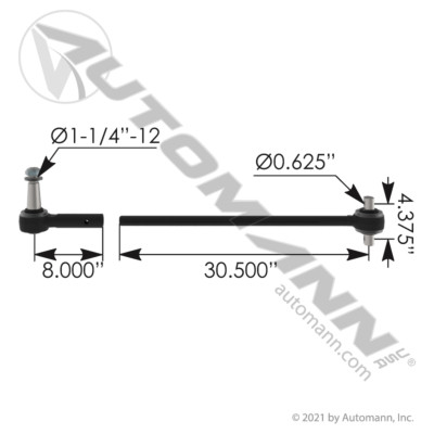TMRS050 SEALED 2 PIECE TORQUE RODKIT