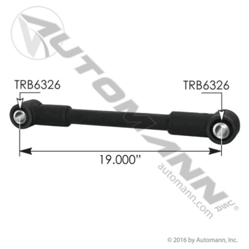 TR164 HUTCH RIGID TORQUE ARM W/ BUSHINGS