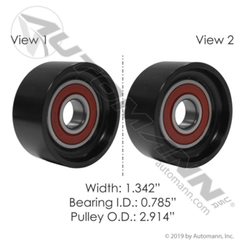CAT 285-0276 Idler Pulley - 2.9
