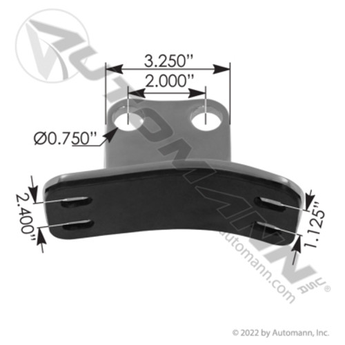 562.U7512998SS PETERBILT MOUNTING BRACKET