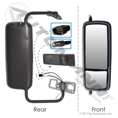 AUTOMANN 563.46070 Freightliner Mirror RH