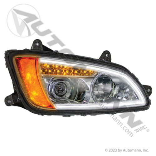 564.59050KC KENWORTH HEADLAMP RH W/ LIGHTBAR