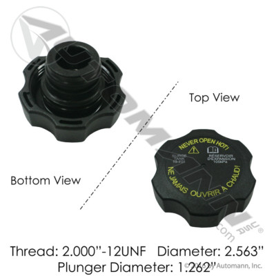 572.2009 COOLANT RESERVOIR CAP