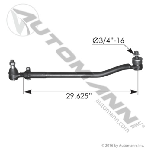 463.DS1337 FREIGHTLINER DRAG LINK 29.625"