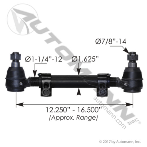 463.DS4650 FREIGHTLINER ADJUSTABLE DRAG LINK