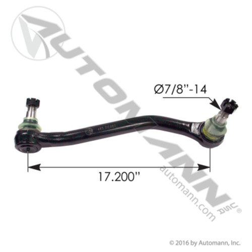 463.DS982 CHEVY GM C65 DRAG LINK 17.2"