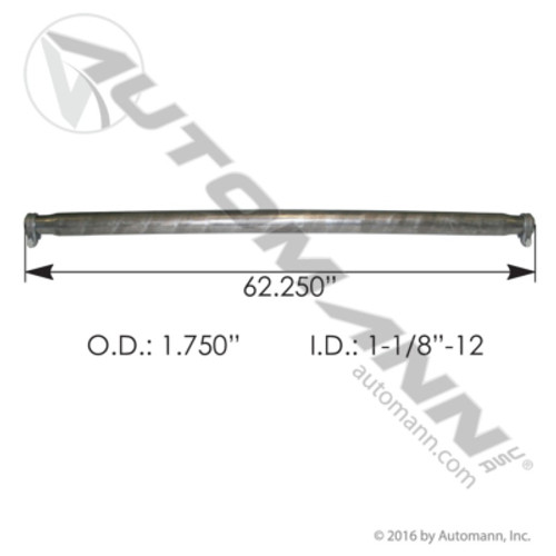 464.222 EATON STEERING CROSSTUBE 62"