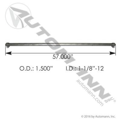464.253 MERITOR CROSS TUBE 57"
