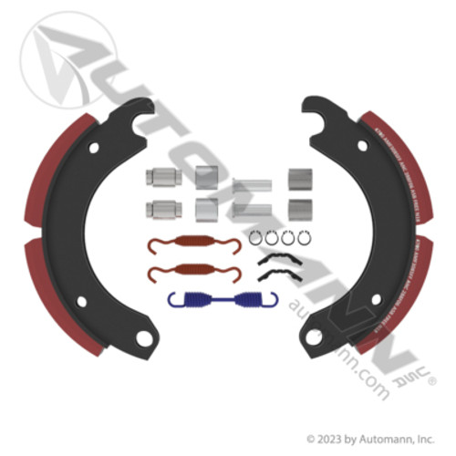 144.470080.3020 12.25"X4" NEW BRAKE SHOE KIT