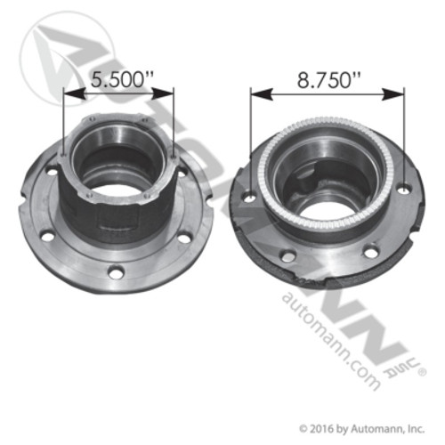 150.T1109 6 HOLE WHEEL HUB 10569--NT80