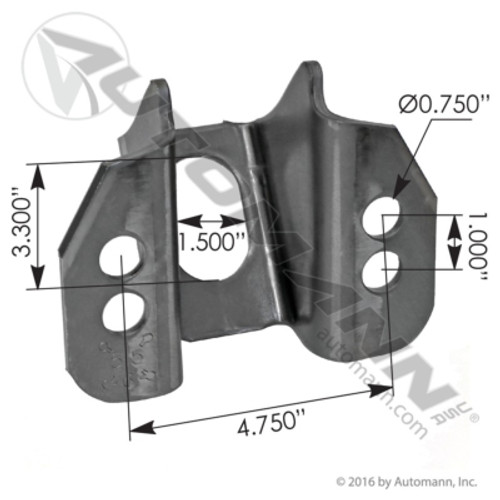 179.5030 HENDRICKSON INTRAXX BRAKE CHAMBER BRAKCET