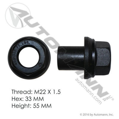 201.3033 METRIC FLANGE SLEEVE NUT28MM