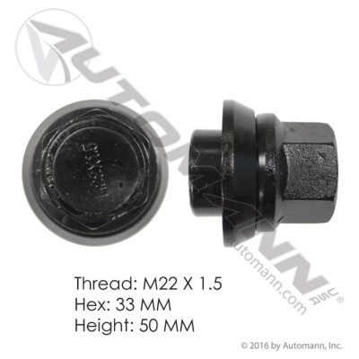 201.3035 METRIC FLANGE SLEEVE NUT12MM