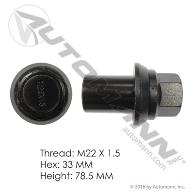 201.3036 METRIC FLANGE SLEEVE NUT40MM