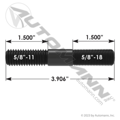 201.7526 CONMET AXLE DRIVE FLANGE STUD 5/8"