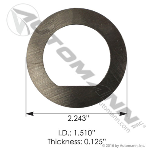 209.2312 SPINDLE THRUST WASHER