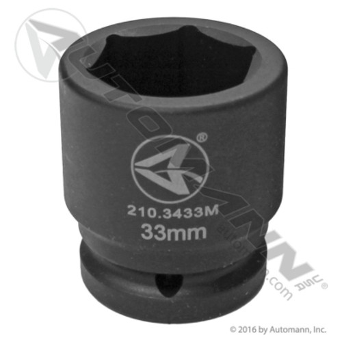 210.3433M IMPACT SOCKET 33MM 6 POINT