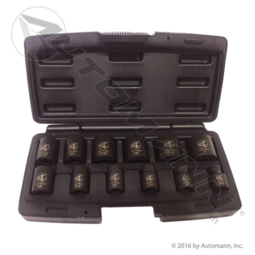 210.3812K 3/8" IMPACT SOCKET SET 12 PC