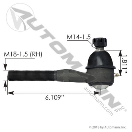 462.ES3369T FORD F150 OUTER TIE ROD END