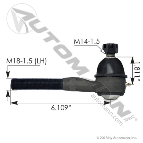 462.ES3370T FORD F150 OUTER TIE ROD END