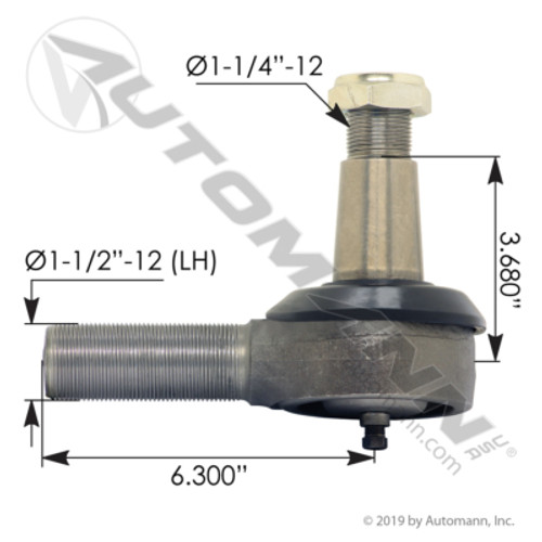 462.ES4699L MERITOR TIE ROD END LH