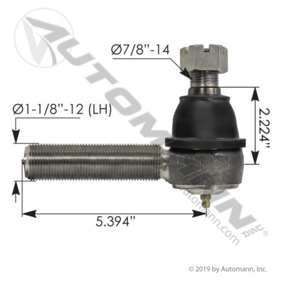 AUTOMANN 462.ES9678L Tie Rod End - LH