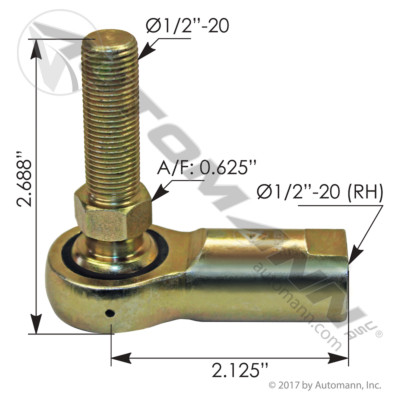 462.ESK305 KW RADIATOR RODEND HEIMJOINT
