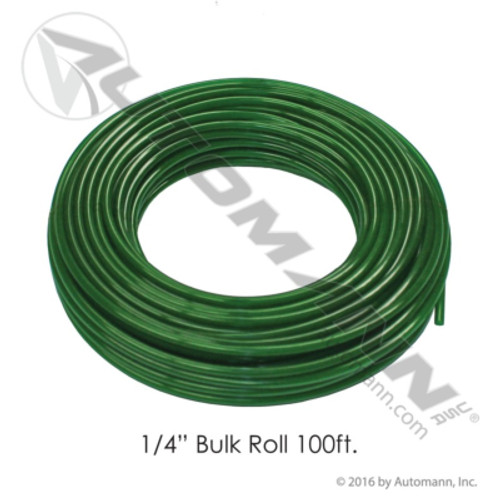 177.5004G 1/4" AIR LINE TUBING GREEN BY THE FOOT