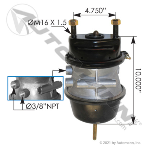 179.SB2024DB 20/24 AIR DISC BRAKE CHAMBER