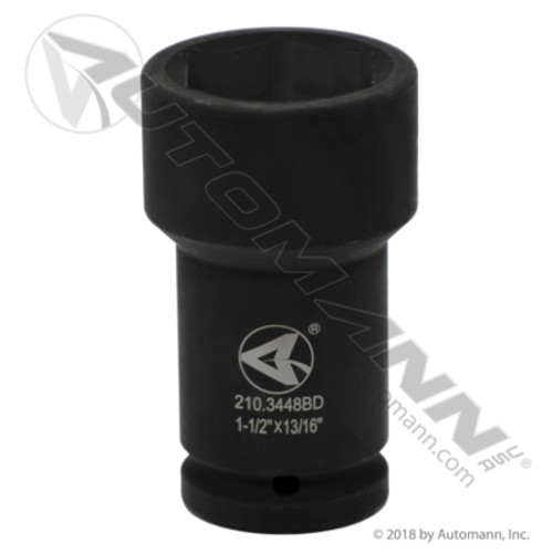 210.3448BD 1.5" X 13/16" BUDD IMPACT SOCKET DEEP