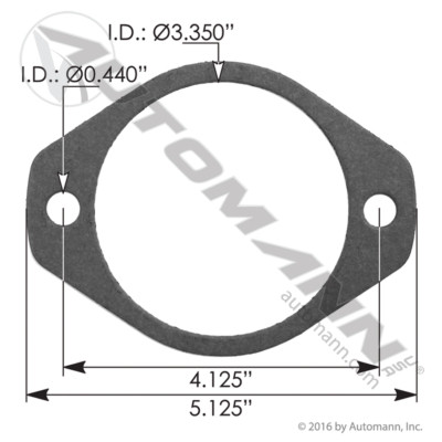 465.4916 POWER STEERING GEAR PUMP GASKET