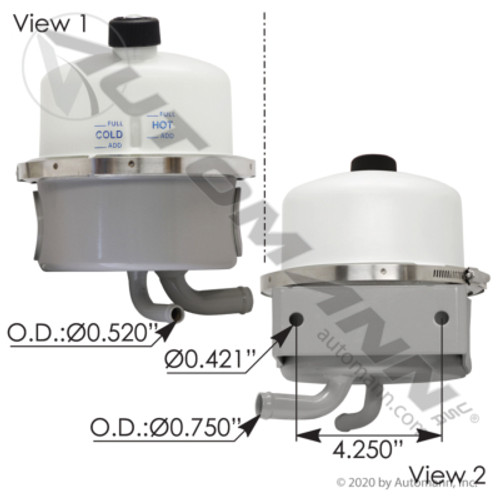 575.1078 POWER STEERING FLUID RESERV