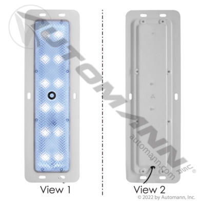 571.LD731W12 CLEAR LED INTERIOR DOME LAMP W/ MOTION SENSOR