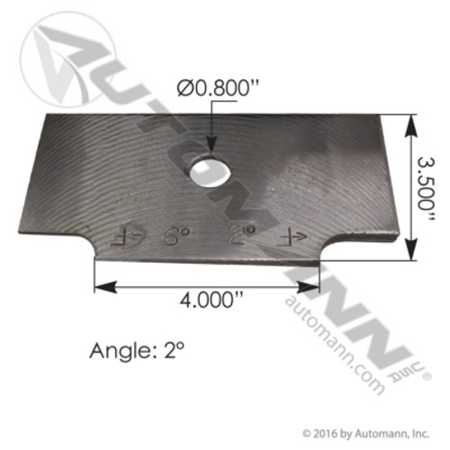 MIH5526B IH NAVISTAR AXLE SHIM WEDGE