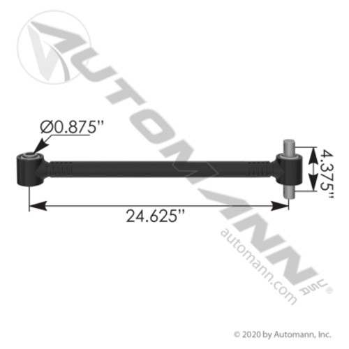 TMR539CE KENWORTH PETE POLY TORQUE ROD ROTATIONAL