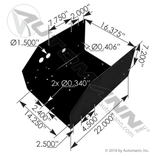 564.55260 FORD IH NAVISTAR BATTERY BOX