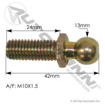 M96948 VOLVO HOOD TILT SHOCK MOUNT STUD