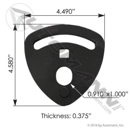 WA5318 RIDEWELL ADJUSTER PLATE