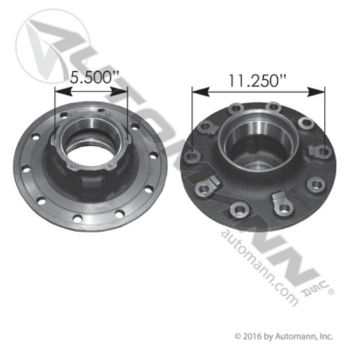 150.T1105 INBOARD MOUNT WHEEL HUB