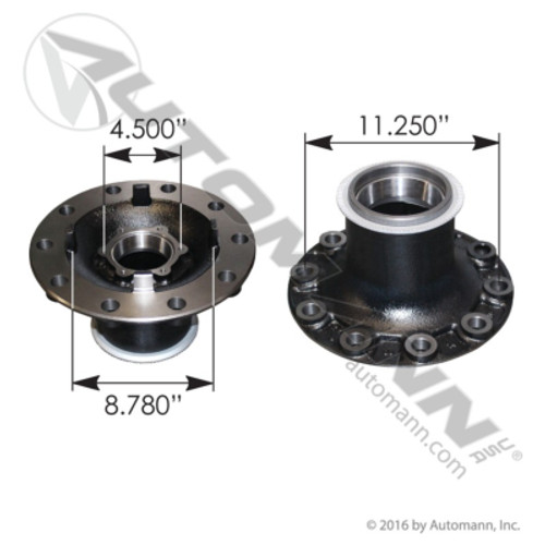 150.S1101 10 STUD OUTBOARD WHEEL HUB