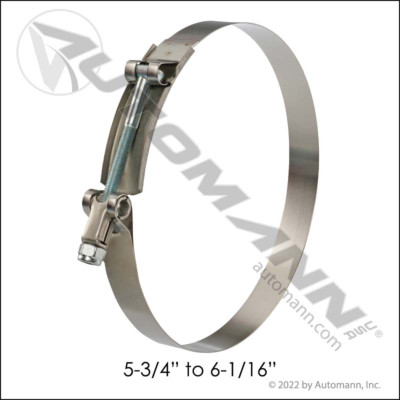 561.26575-B STAINLESS T BOLT CLAMP 5.75" TO 6.06"