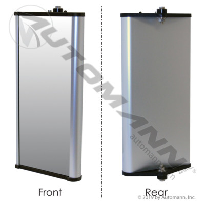 563.9088 7" X 16" MIRROR ALUMINUM BOX STYLE