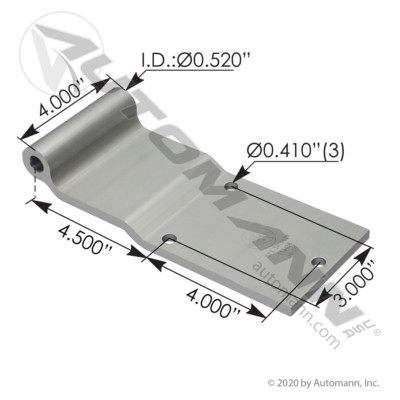 573.3410019 UTILITY TRAILER DOOR HINGE