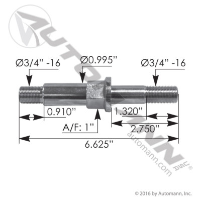 AUTOMANN TR8087814 Volvo Threaded Stud