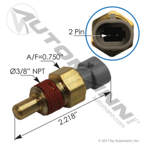 577.62521 COOLANT TEMP SENSOR MACK VOLVO