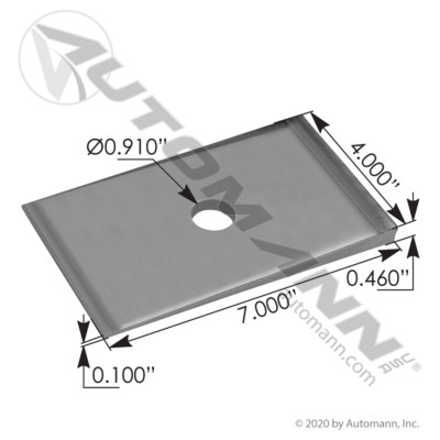AUTOMANN MWW12 Freightliner Axle Shim