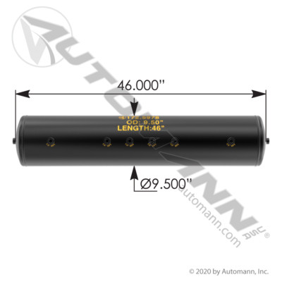 172.5978 KW KENWORTH AIR TANK RESERVOIR