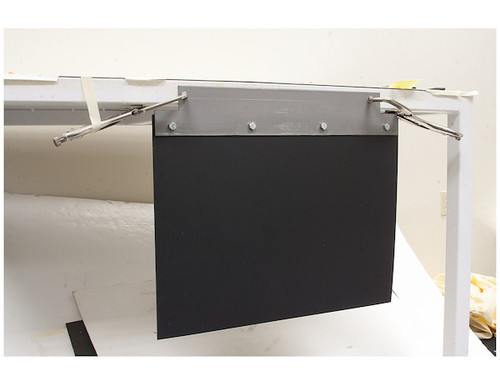 Buyers MFBH2375F - Mud Flap Mounting Plate for 24" Splash Guards, Heavy-Duty Steel, Economical Truck & Trailer Installation