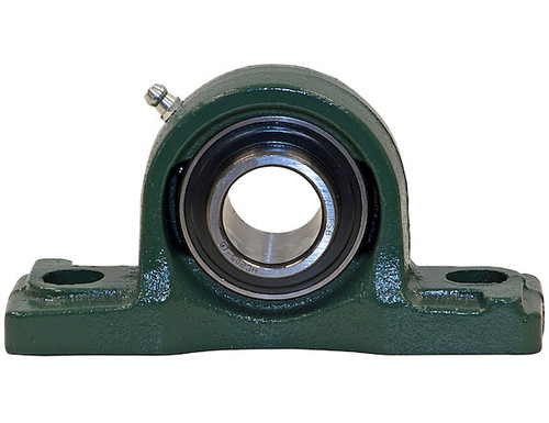 Buyers P12 - Eccentric Locking Collar Pillow Block Bearing, 3/4in Bore, High-Speed, Self-Aligning, Cast Steel Housing